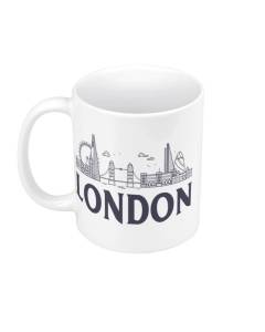Mug Céramique London Minimalist Londres Voyage Angleterre
