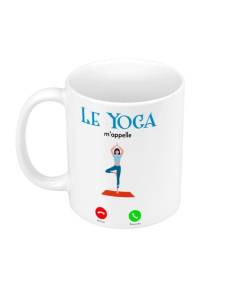 Mug Céramique Le Yoga M'Appelle Zen Sport