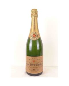 champagne alfred rothschild brut pétillant 1989 - champagne